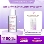 Kem Chống Nắng Clarins Rosy Glow 50Ml
