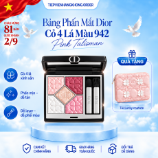 Bảng Phấn Mắt Dior Cỏ 4 Lá Màu 942 Pink Talisman