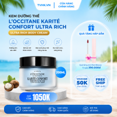 Dưỡng thể L'Occitane Shea Butter Ultra Rich Body Cream 200ml