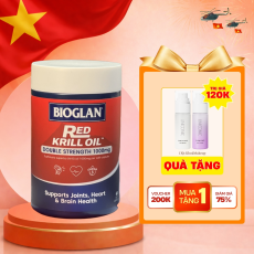 Dầu Nhuyễn Thể Bioglan Red Krill Oil 1000mg 60 Viên.