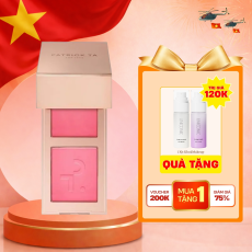 Phấn Má Hồng Patrick Ta 2in1 Double-Take Cream And Power Blush Duo